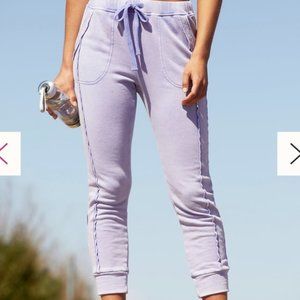 Free People Movement Work it Out lavender Joggers